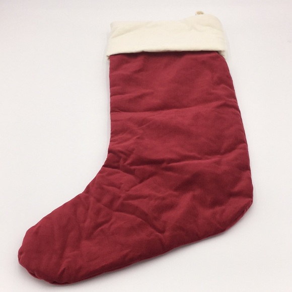 Pottery Barn Velvet Christmas Stocking “Madisyn” - Picture 3 of 10